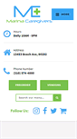 Mobile Screenshot of marinacaregivers.com